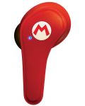 Bežične slušalice OTL Technologies - Super Mario, TWS, crvene - 2t