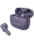Bežične slušalice Canyon - CNS-TWS10, ANC, ljubičaste - 3t