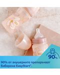 Dječja bočica protiv grčeva Canpol babies - Easy Start, Gold, 240 ml, ružičasta - 5t