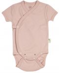Bodi za bebe Bio Baby - Organski pamuk, ružičasti - 1t