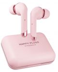 Bežične slušalice Happy Plugs - Air 1 Plus, TWS, ružičaste - 1t