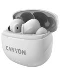 Bežične slušalice Canyon - TWS-8, bijele - 3t