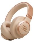 Bežične slušalice JBL - Live 770NC, ANC, Sand - 1t