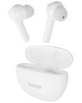 Bežične slušalice Maxell - Dynamic, TWS, bijele - 1t