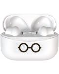 Bežične slušalice OTL Technologies - Harry Potter Glasses, TWS, bijele - 6t