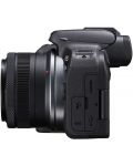 Kamera bez ogledala Canon - EOS R10, 18-45mm STM, Black + Adapter Canon EF-EOS R - 4t