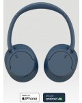 Bežične slušalice Sony - WH-CH720, ANC, plave - 3t