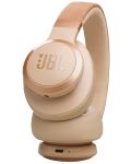 Bežične slušalice JBL - Live 770NC, ANC, Sand - 5t
