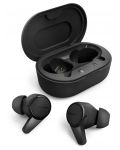 Bežične slušalice Philips - TAT1207BK/00, TWS, crne - 2t