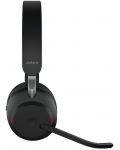 Bežične slušalice s mikrofonom Jabra - Evolve2 65 UC USB-C, crne - 3t