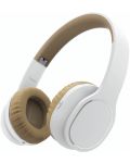 HAMA Slušalice "Touch" Bluetooth  On-Ear ,, mikrofon, bijelo/smeđe, tipke na dodir - 1t