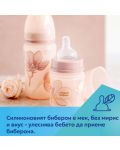 Dječja bočica protiv grčeva Canpol babies - Easy Start, Gold, 240 ml, ružičasta - 6t