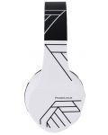 Bežične slušalice PowerLocus - P2, crno/bijele - 3t