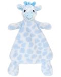 Igračka za bebu Keel Toys - Žirafa za maženje, 25 cm, plava - 1t