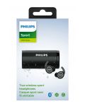 Bežične slušalice Philips ActionFit - TAST702BK, crne - 3t