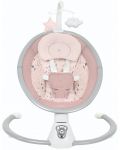 Električna ljuljačka za bebe KikkaBoo - Twiddle, Pink - 1t