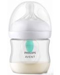 Bočica za bebe Philips Avent - Natural Response 3.0, AirFree, sa sisačem 0m+, 125 ml - 3t