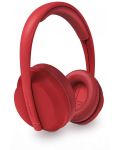 Bežične slušalice s mikrofonom Energy System - Hoshi Eco, crvene - 1t