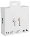 Bežične slušalice Sudio - A1, TWS, bijele - 4t