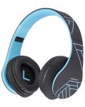 Bežične slušalice PowerLocus - P2, crno/plave - 1t