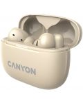 Bežične slušalice Canyon - CNS-TWS10, ANC, bež - 5t