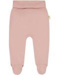 Dječje hlače Bio Baby - Organski pamuk, 80 cm, 9-12 mjeseci, ružičasti - 1t