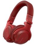 Bežične slušalice s mikrofonom Pioneer DJ - HDJ-CUE1BT, crvene - 2t