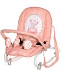 Ležaljka za bebe Lorelli - Eliza, Mellow Rose Bear - 1t