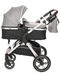 Dječja kolica Lorelli - Viola Set, Opaline Grey - 3t