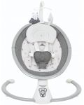 Električna ljuljačka za bebe KikkaBoo - Twiddle, Grey - 1t
