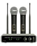 Bežični mikrofonski sustav Novox - Free H2, crno/sivi - 1t