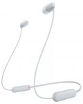 Bežične slušalice s mikrofonom Sony - WI-C100, bijele - 1t