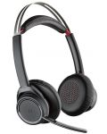 Bežične slušalice Plantronics - Voyager Focus B825 DECT, ANC, crne - 2t