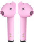 Bežične slušalice Defunc - TRUE PLUS, TWS, ružičaste - 1t