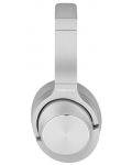 Bežične slušalice s mikrofonom PowerLocus - CD, ANC, srebrnaste - 3t