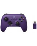 Bežični kontroler 8BitDo - Ultimate 2.4G, Hall Effect Edition, Purple (PC) - 3t