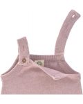 Dječji kombinezon Lassig - Cozy Knit Wear, 62-68 cm, 2-6 mjeseci, rozi - 3t