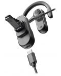 Bežična slušalica s mikrofonom Cellularline - Car Flat, crna - 5t