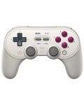 Bežični kontroler 8BitDo - Pro 2, Hall Effect Edition, G Classic, White (Nintendo Switch/PC) - 1t