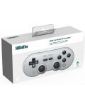 Bežični kontroler 8BitDo - SN30 Pro, Hall Effect Edition, Grey (Nintendo Switch/PC) - 6t