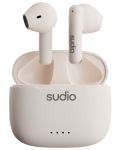 Bežične slušalice Sudio - A1, TWS, bijele - 1t