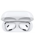 Bežične slušalice Apple - AirPods 3, Lightning Case, TWS, bijele - 4t