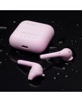 Bežične slušalice Defunc - TRUE GO Slim, TWS, ružičaste - 5t