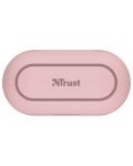 Bežične slušalice Trust - Nika Touch, TWS, ružičaste - 8t