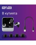 Bežične slušalice Sony - Inzone Buds, TWS, ANC, bijele - 8t
