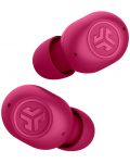 Bežične slušalice JLab - JBuds Mini, TWS, ružičaste - 4t