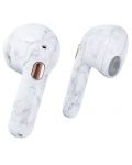Bežične slušalice Happy Plugs - Hope, TWS, White Marble - 4t