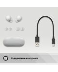 Bežične slušalice Sony - WF-C700N, TWS, ANC, bijele - 11t