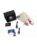 Bežične slušalice PowerLocus - P6, PL Collection, ružičaste - 6t