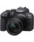 Fotoaparat bez zrcala Canon - EOS R10, RF-S 18-150, IS STM, Black - 1t